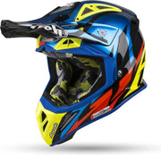 Airoh Aviator 2.3 AMS Crosshelm Great Blue Chrome-XS