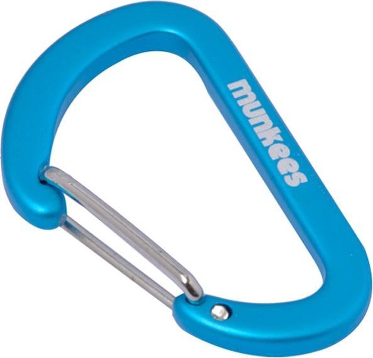 Munkees Karabijnhaak 4 X 40 Mm Blauw 2 Stuks