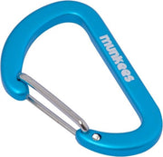 Munkees Karabijnhaak 4 X 40 Mm Blauw 2 Stuks