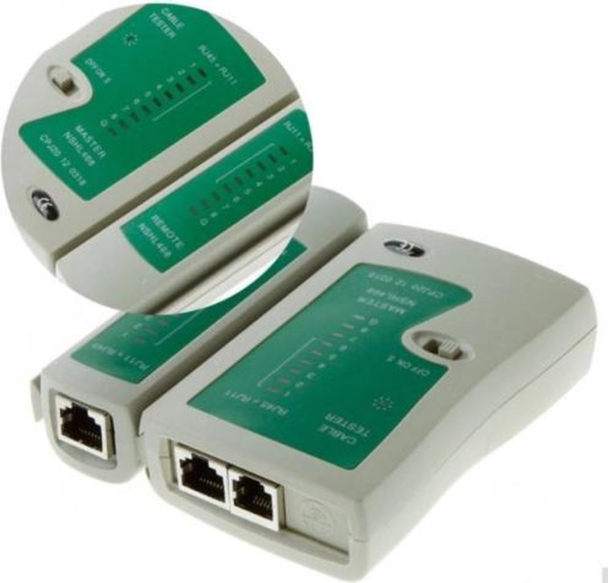 UTP Kabel Tester - Voor RJ45 / RJ11 / Cat5e Netwerk Kabel