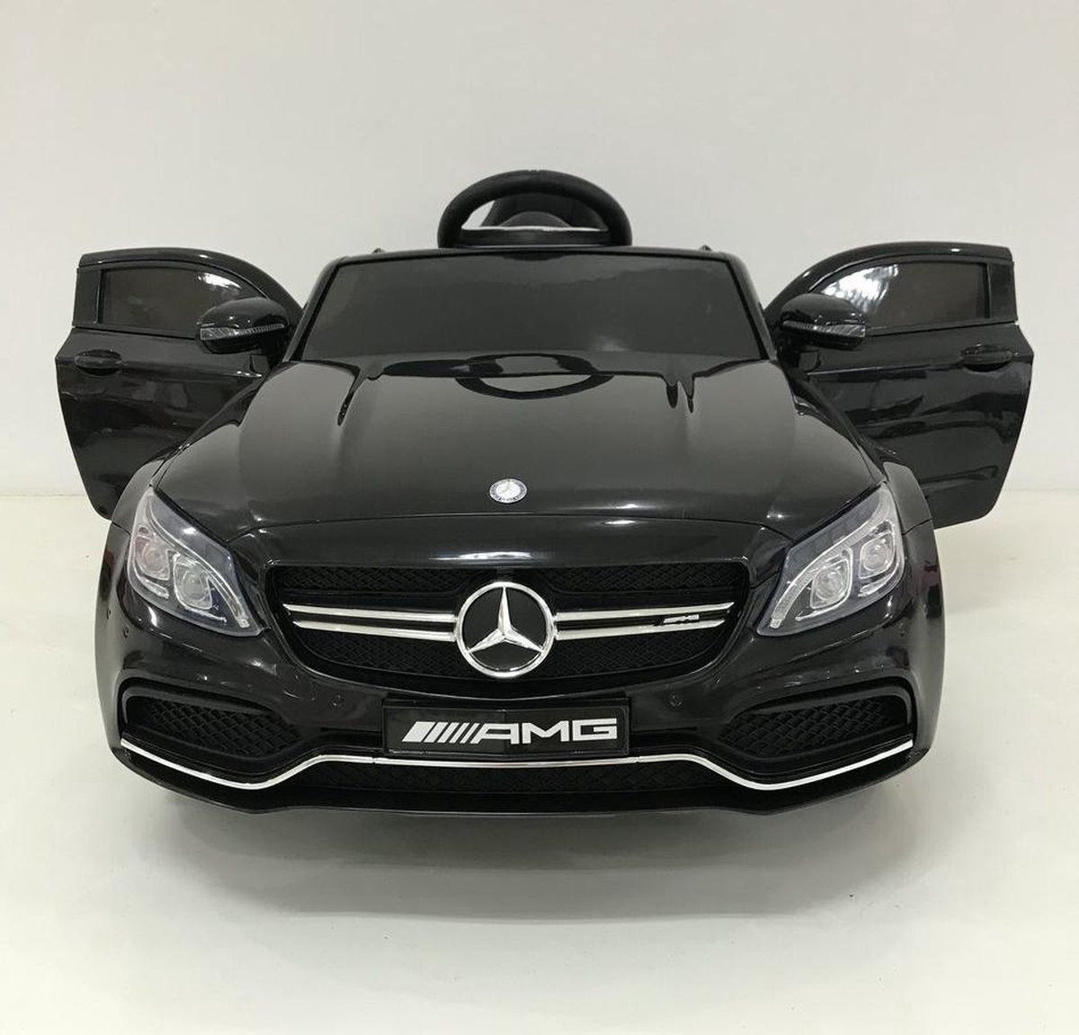 Mercedes C63 S Coupé kinderauto Zwart