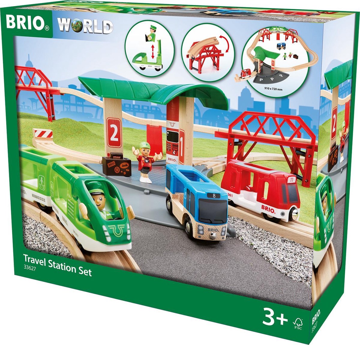 BRIO Reisstation set - 33627