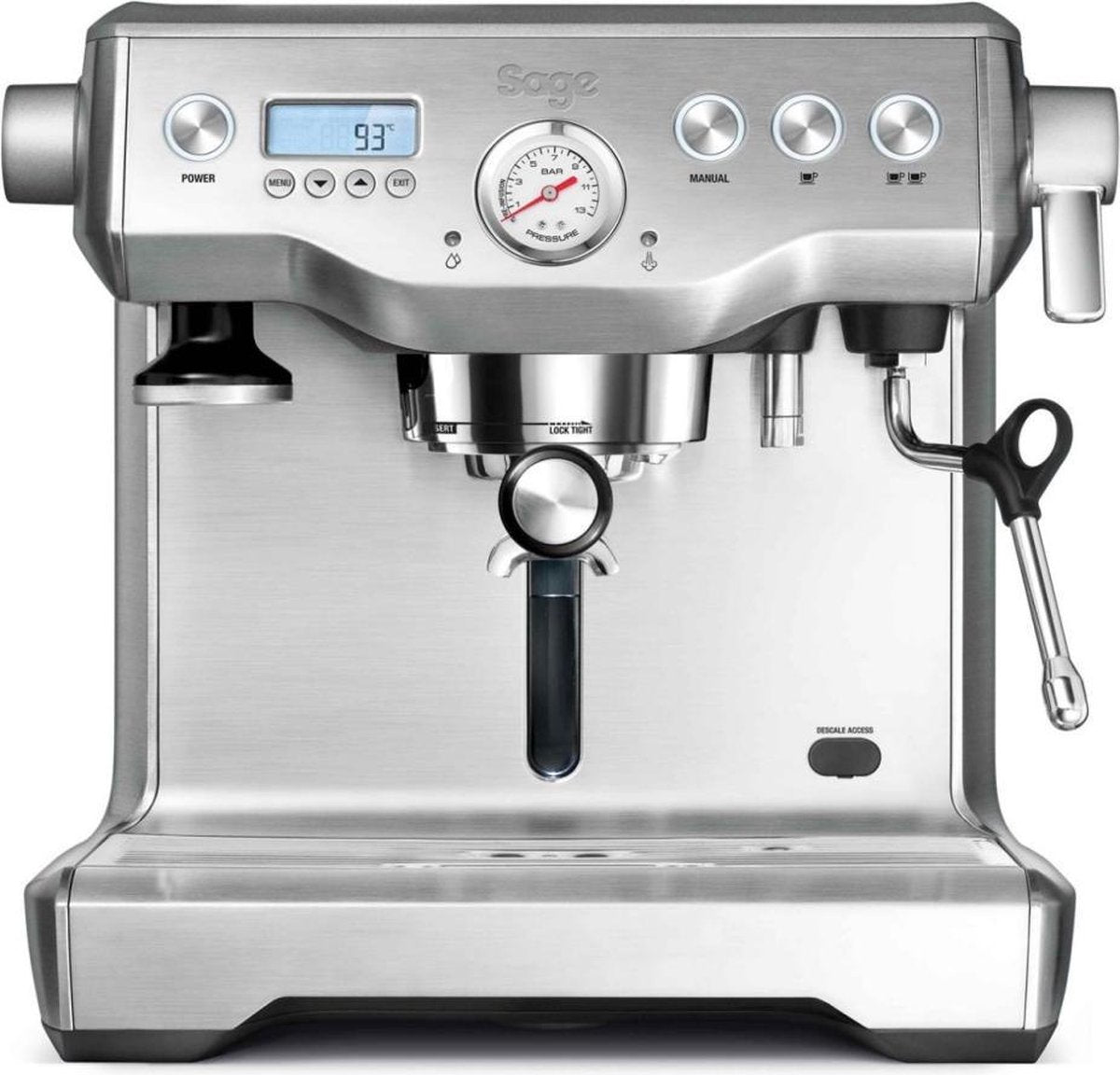 Sage the Dual Boiler - Pistonmachine- Stainless Steel