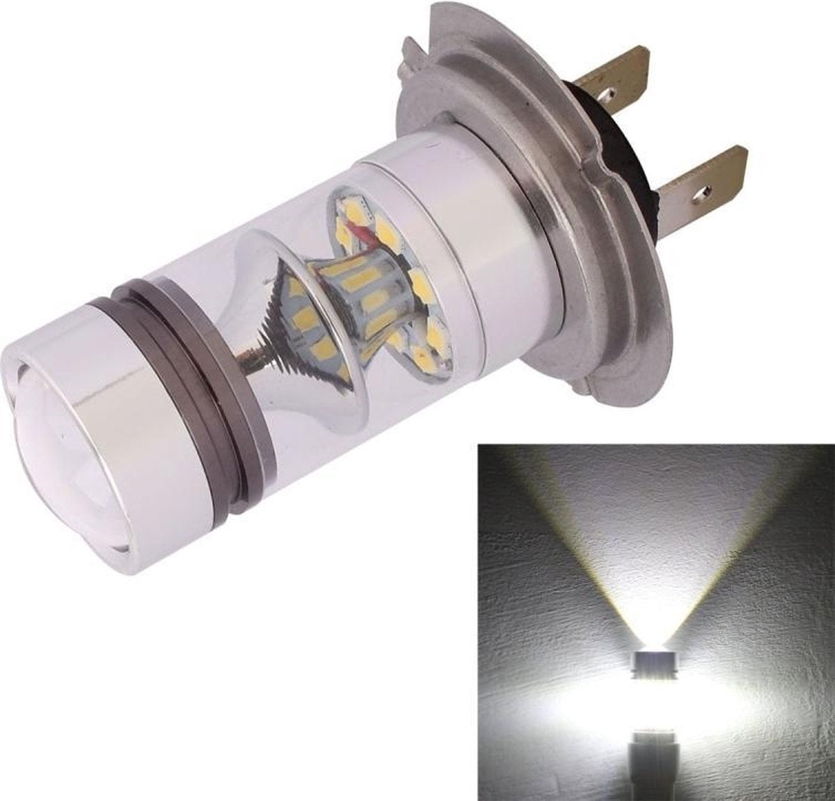 H7 850LM 100W LED-wit licht Auto koplampen / Dagrijlichten / Rijden gloeilamp
