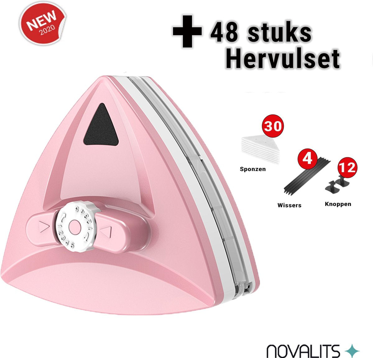 Magnetische raamwisser - ruitenreiniger