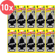 Auto Geurverfrisser - Luchtverfrisser - Auto Verfrisser - Geurboom - 10 stuks Black Ice