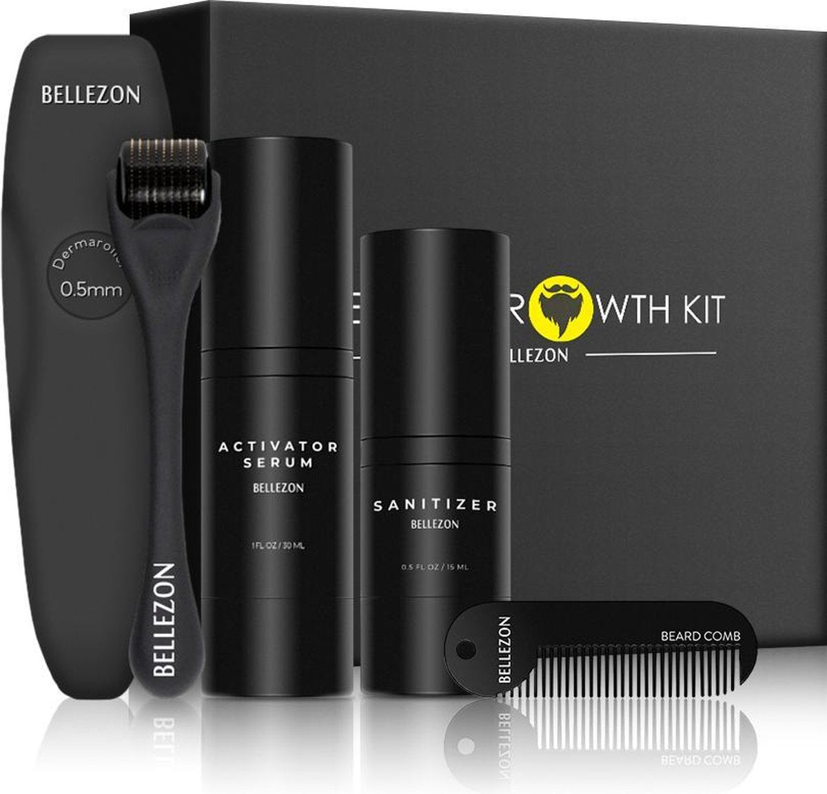 AvanJi Complete Baardgroei Kit - Baardolie
