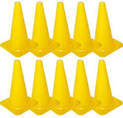 Pion Medium set 10 stuks | Geel | Cawila | Pilonnen