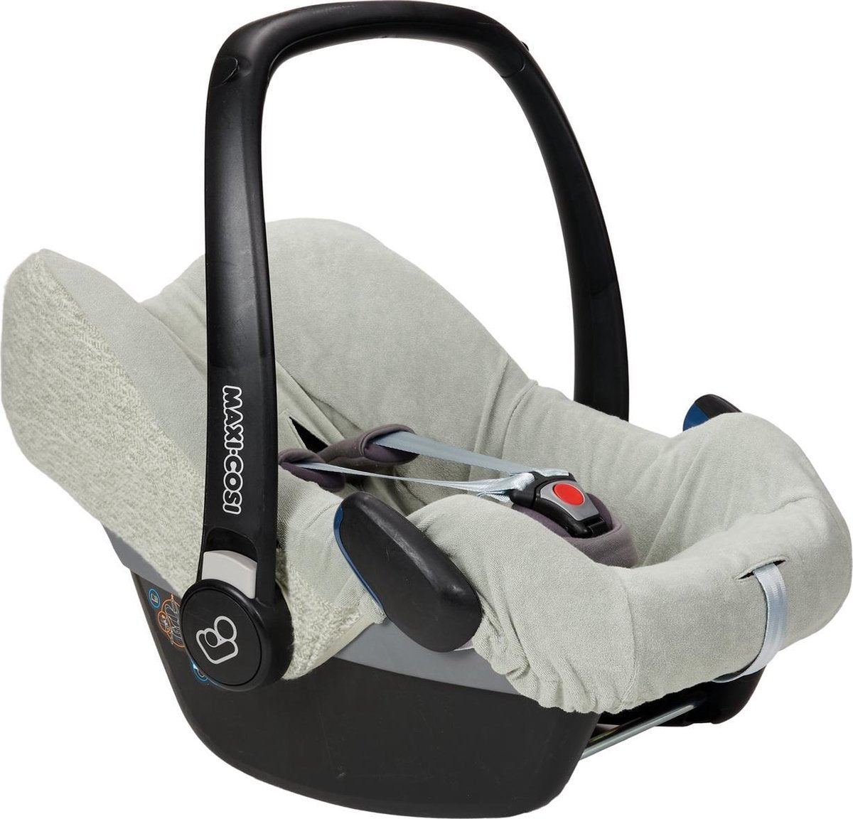 Koeka autostoelhoes Vigo 0+ (3/5 punts) - shadow green