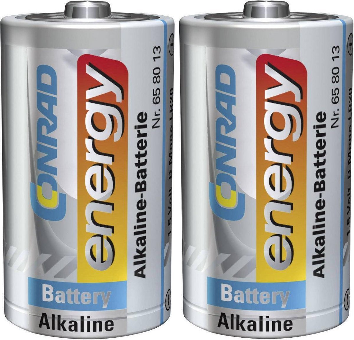 D batterij (mono) Conrad energy LR20 Alkaline 1.5 V 2 stuk(s)