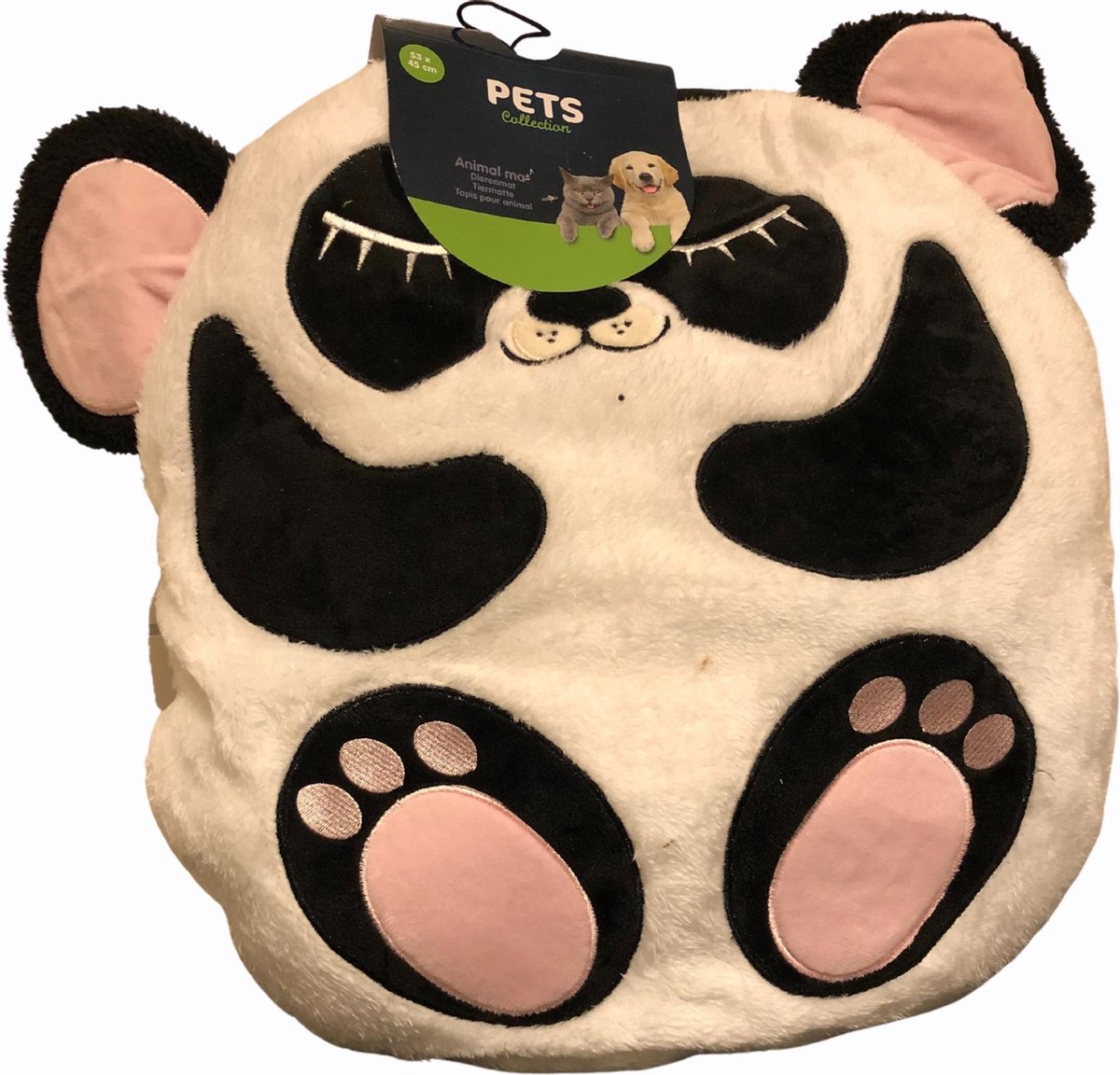 Dierenkussen panda 53x45cm - hond - kat - fret - dieren bed