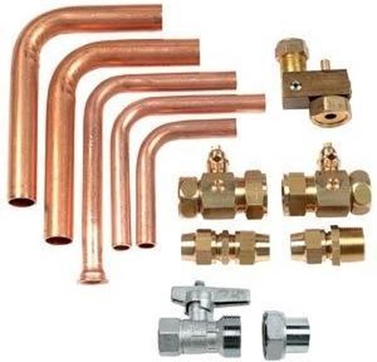 Vaillant Aansluitset Voor Combi Wandketels ecoTEC pro/plus/exclusive VCW & atmoTEC/turboTEC pro/plus VUW (incl. gaskraan)