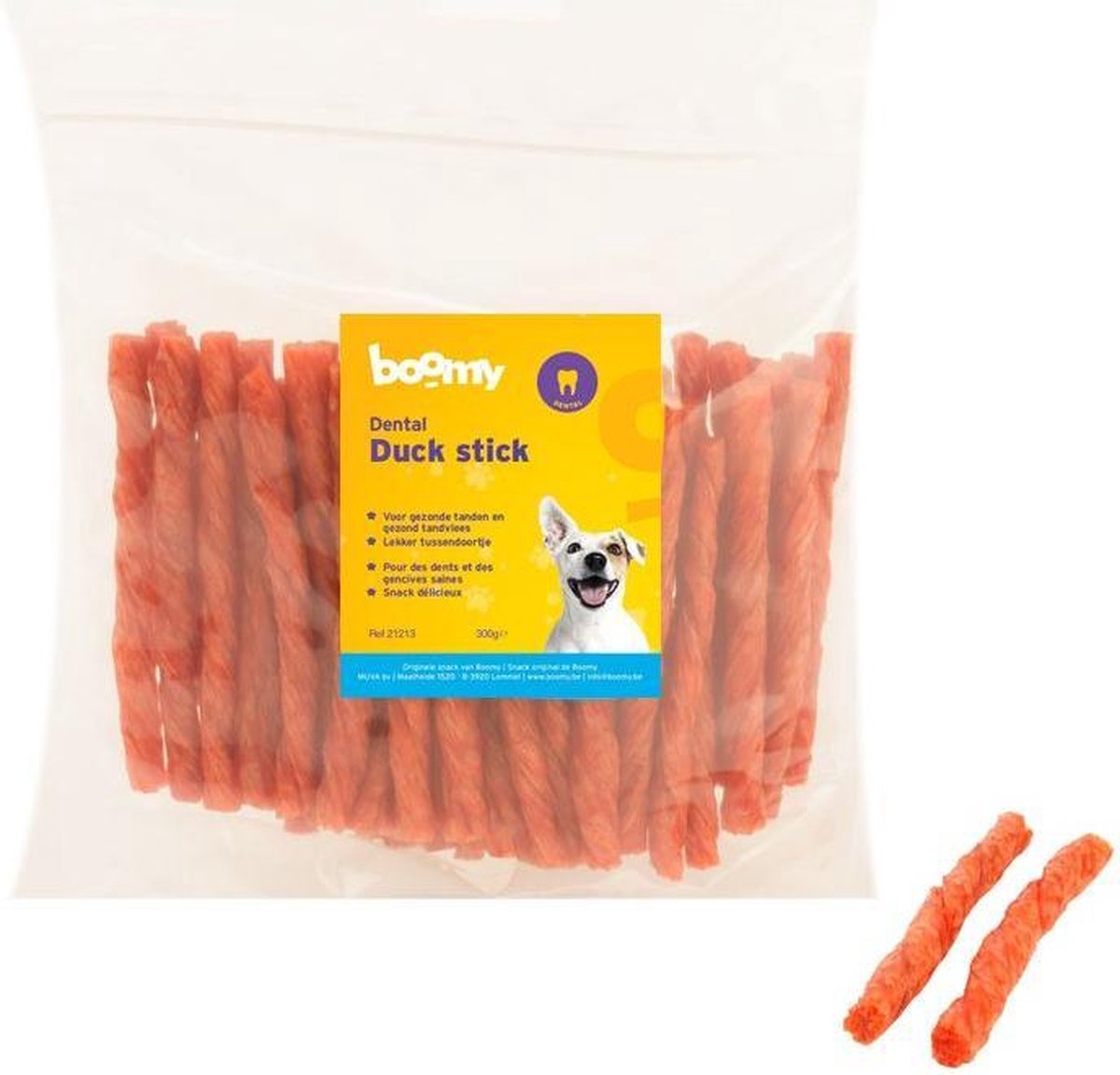 Boomy dental duck stick 300g