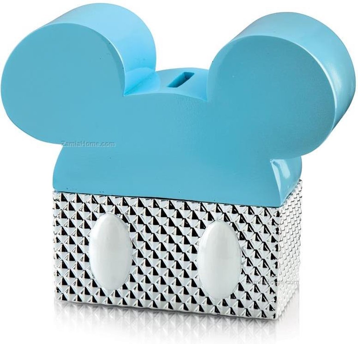 Disney Silver Colors Spaarpot Blauw 491008