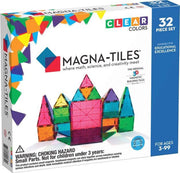 Magna-Tiles® Clear Colors 32