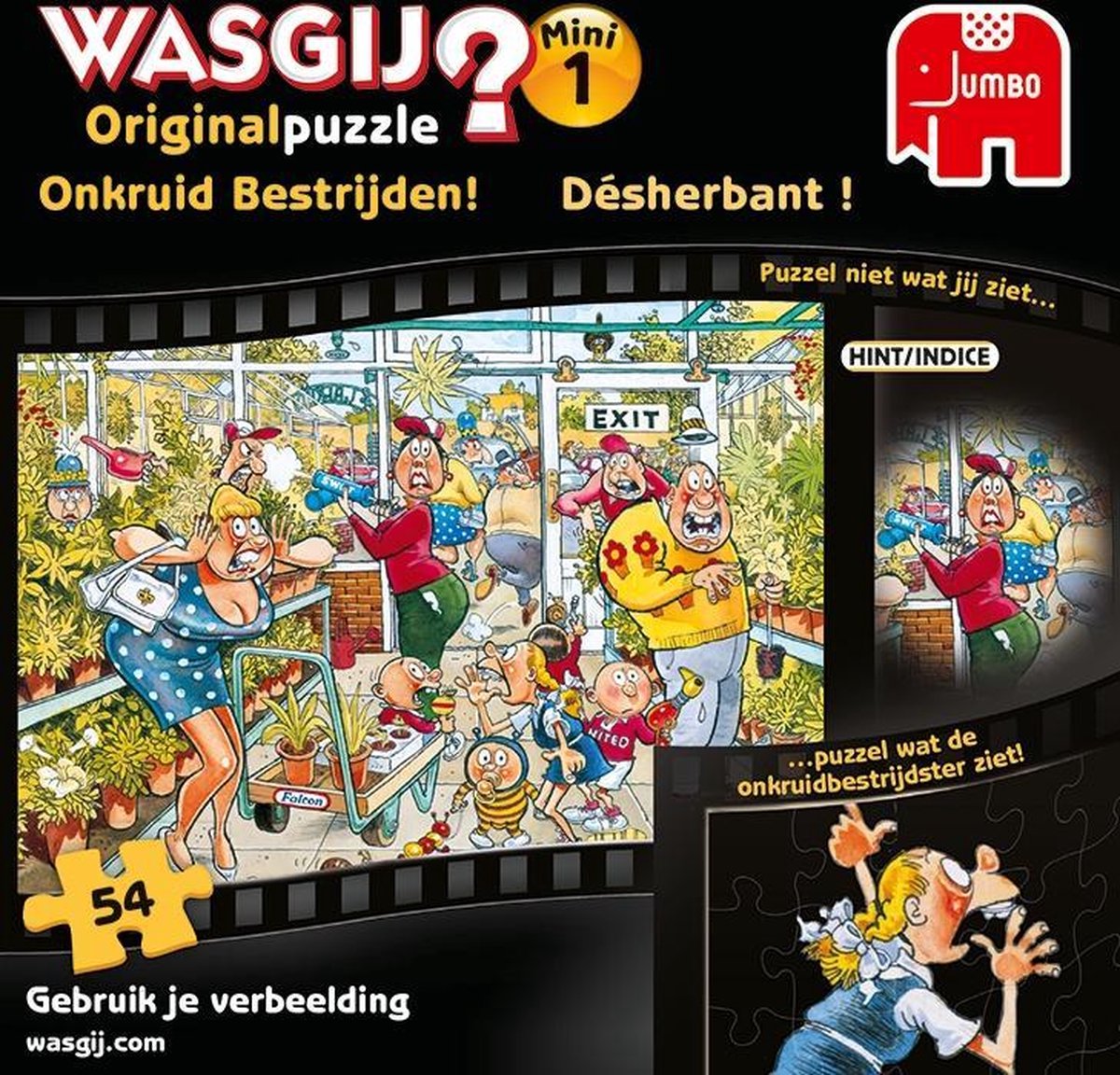 Wasgij Original 1 mini 54pcs Special Legpuzzel 54 stuk(s)