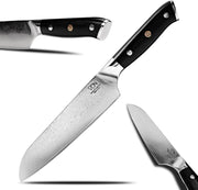 VDN - Santoku damascus - Elegance serie - VG-10 Japans damaststaal - 67 lagen staal