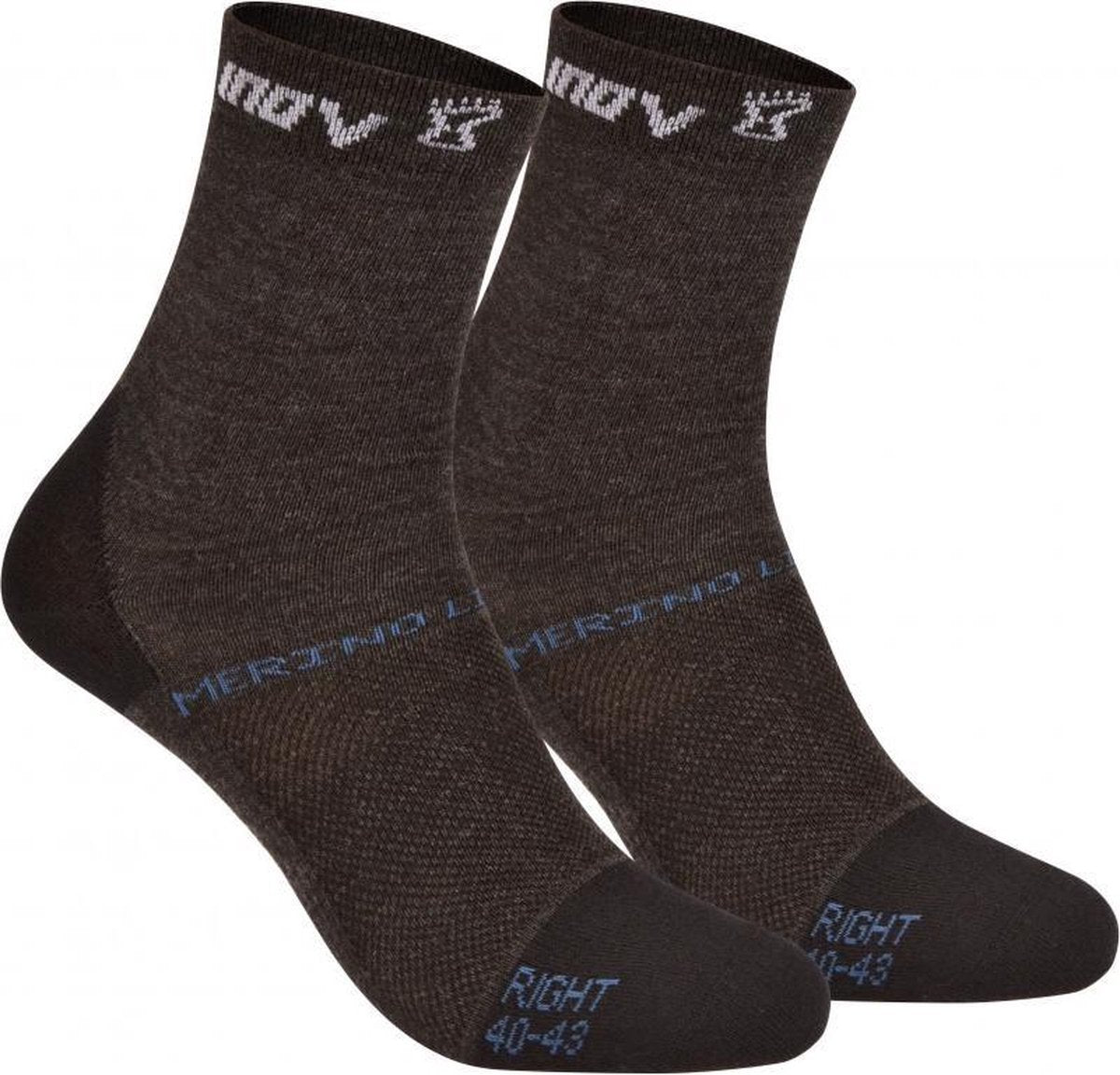 Inov-8 Merino Lite Sok - zwart - maat L