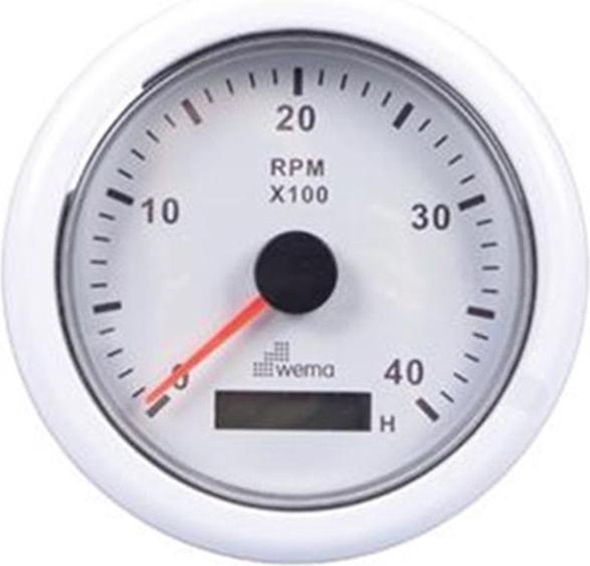 Talamex Toerenteller met urenteller Kleur en toeren:: Wit 4000 r/pm