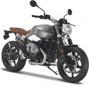 Maisto BMW R NINE T SCRAMBLER grijs schaalmodel 1:18