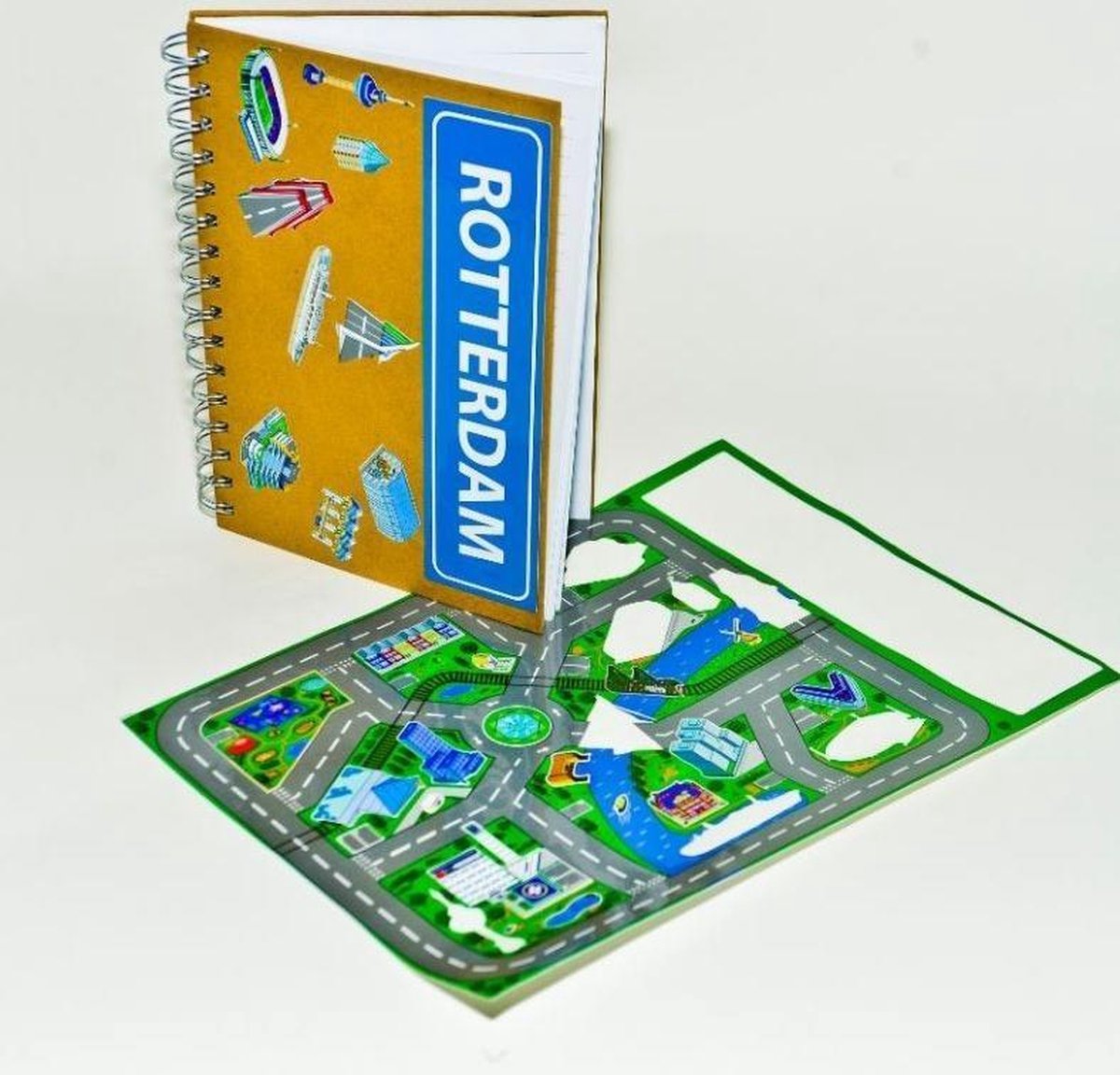 Stickervel Rotterdam City-Play - Stickers stad Rotterdam