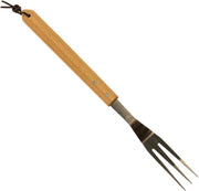 Orange85 BBQ Vork - Hout - RVS - Extra Lang - Accessoire - Vleesvork