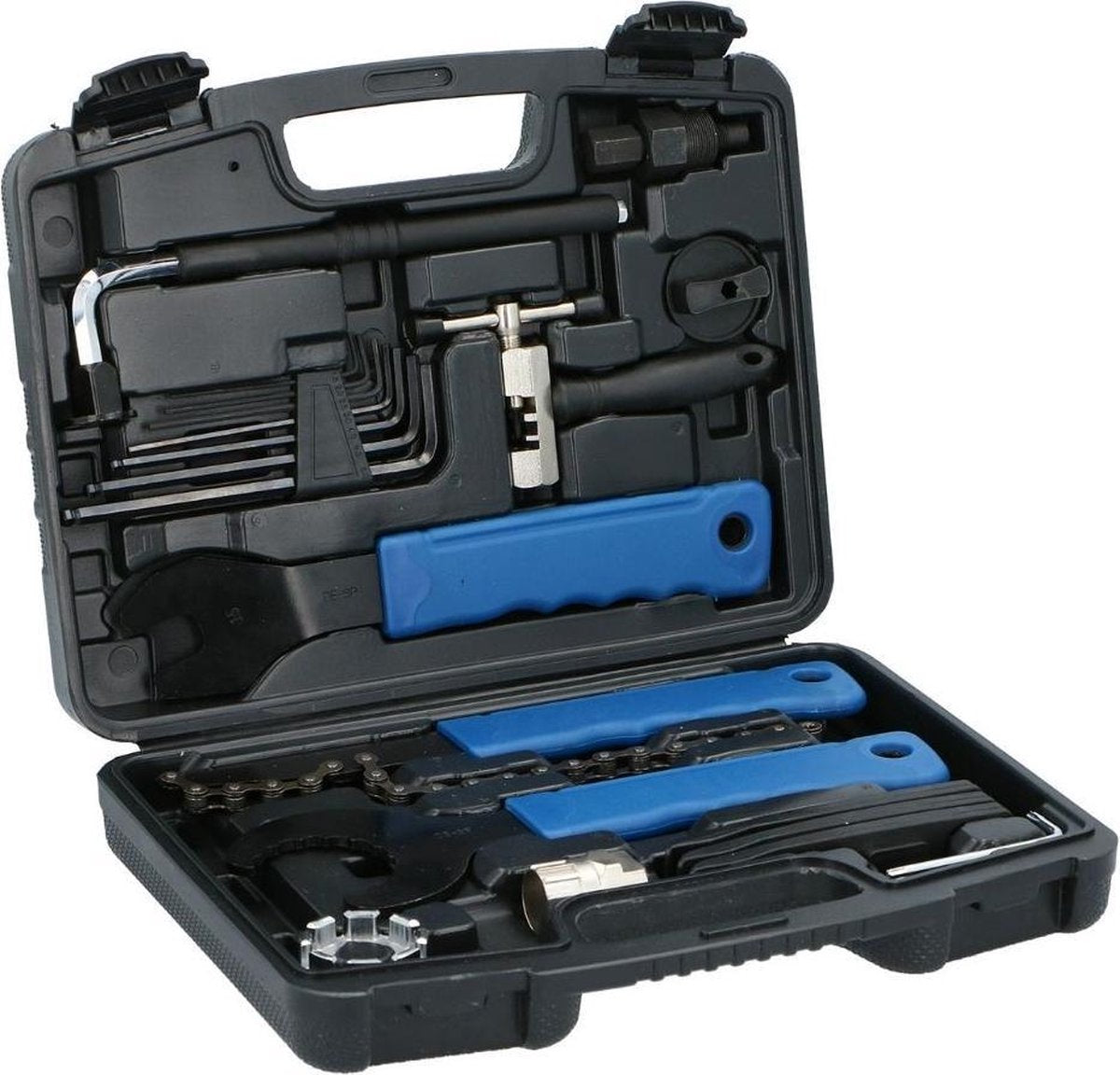Kinzo Reparatieset Fiets - 20-delig - Koffer - Set - Gereedschap