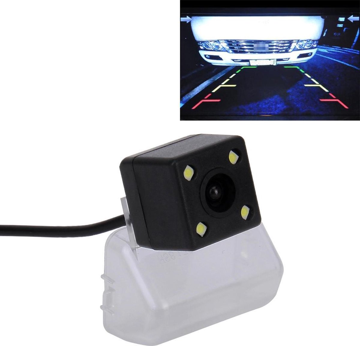 656 Ã— 492 Effectieve Pixel HD Waterdicht 4 LED Nachtzicht Groothoek Auto Achteraanzicht Backup achteruitrijcamera voor 2012 versie Mazda CX-5