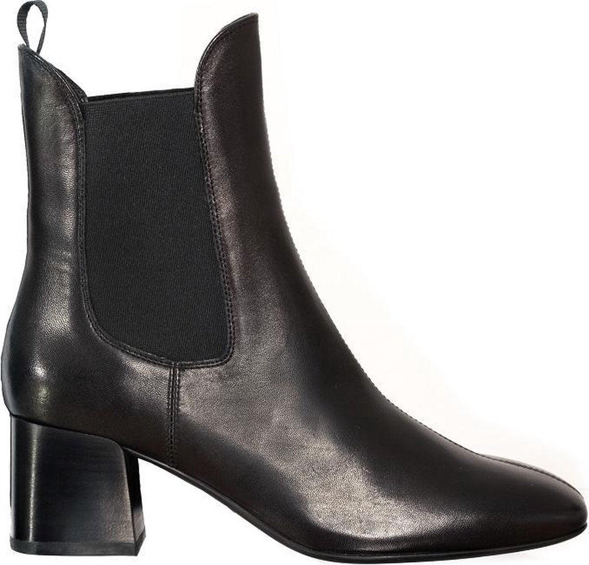 Unisa Mante chelsea boots zwart leer