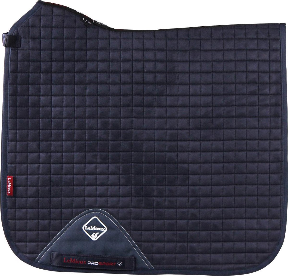 LeMieux Zadeldek Luxery Suede Dressage Square