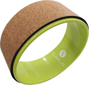 Sveltus Yogawiel Kurk Groen 32 Cm