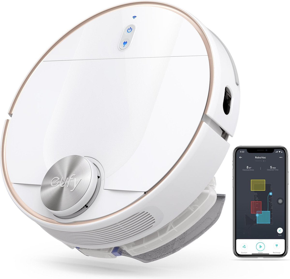 Eufy Robovac L70 Hybrid - Robotstofzuiger met dweilfunctie