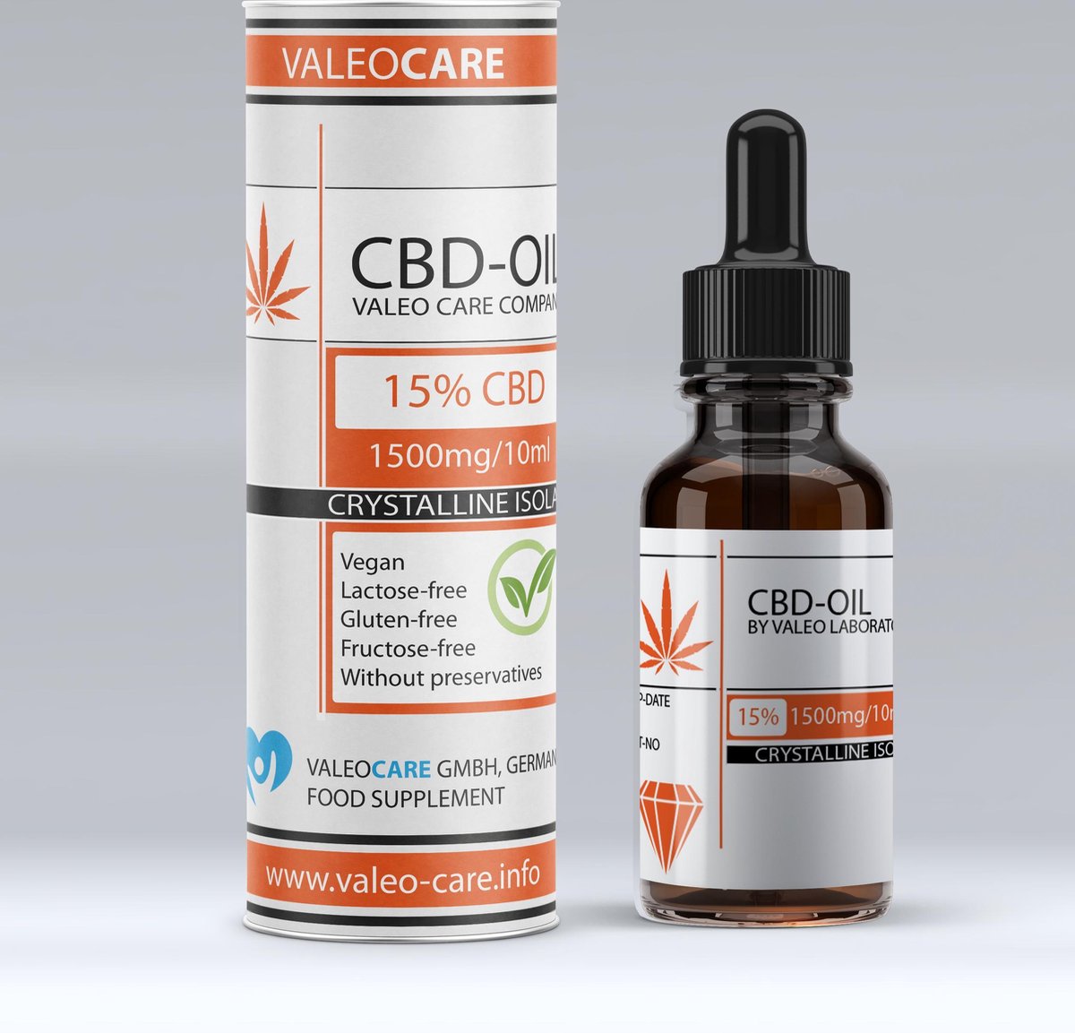 Valeo - Broadband Oil - CBD 15% - MCT