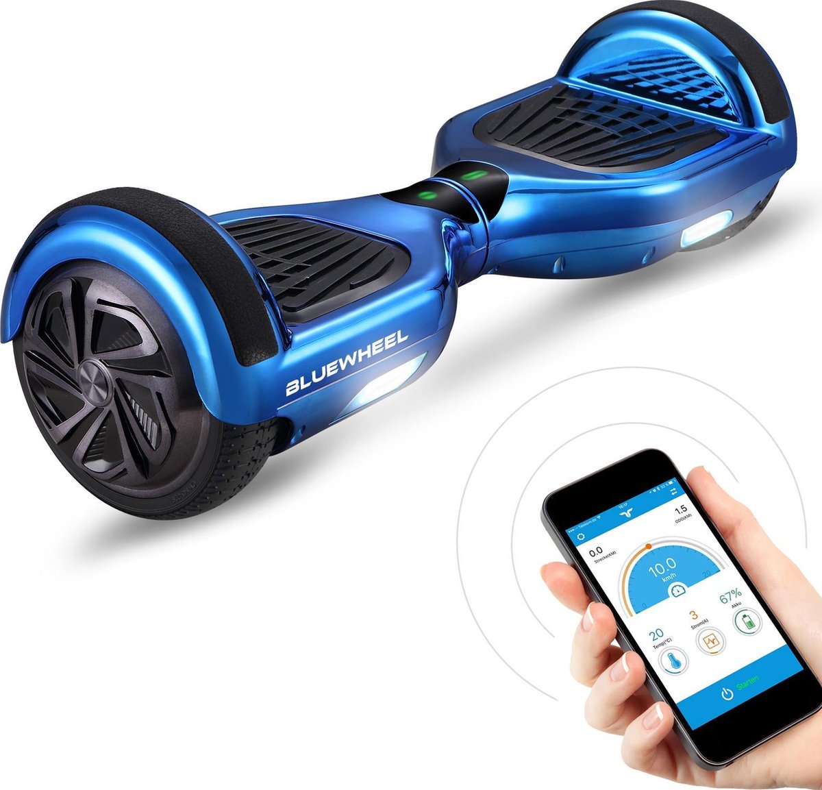 6.5”Premium Hoverboard Bluewheel HX310s- Duits kwaliteitsmerk- Bluetooth