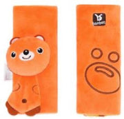 Gordelhoes Voor Kinderen En Baby`s -  Veiligheid - Berschermhoes - Seat Belt Kids - Pluche - Beer - Oranje