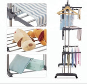Herzberg HG-5015; Droogrek multifunctionele opvouwbare Wit