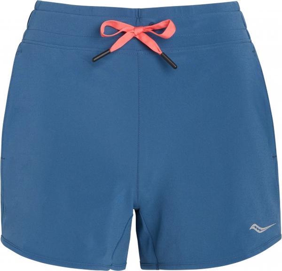 Saucony Ramble 5'' Short Dames - blauw - maat XS