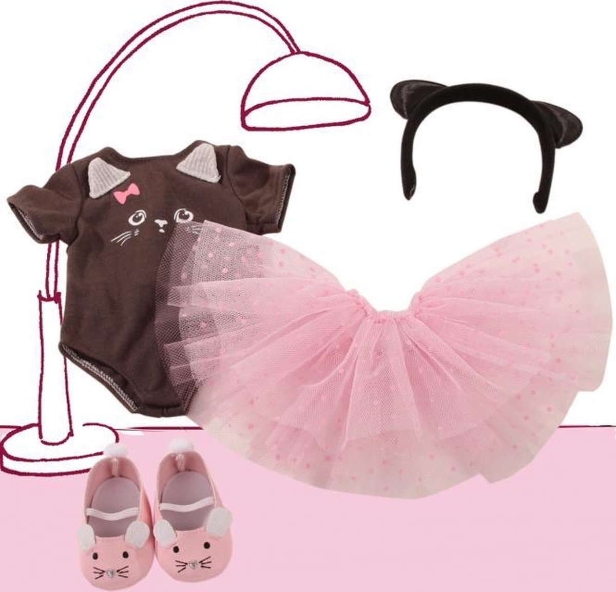 Götz accessoire Kombination Kitten Dreams