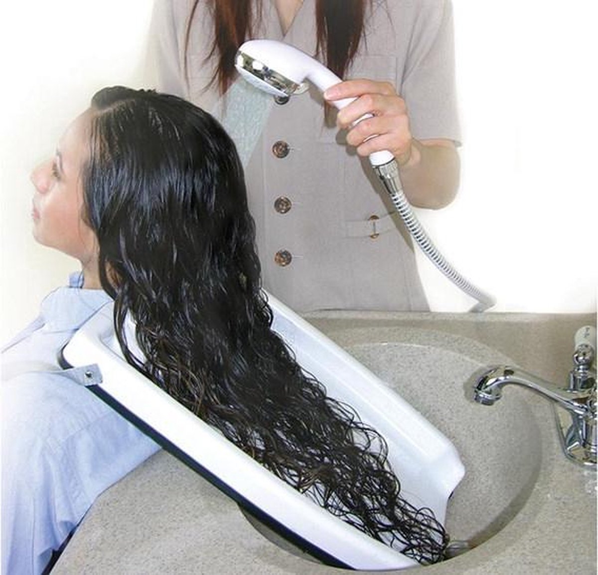 Ideaworks Haarwasbak - Wasbak Om Thuis De Haren Te Wassen