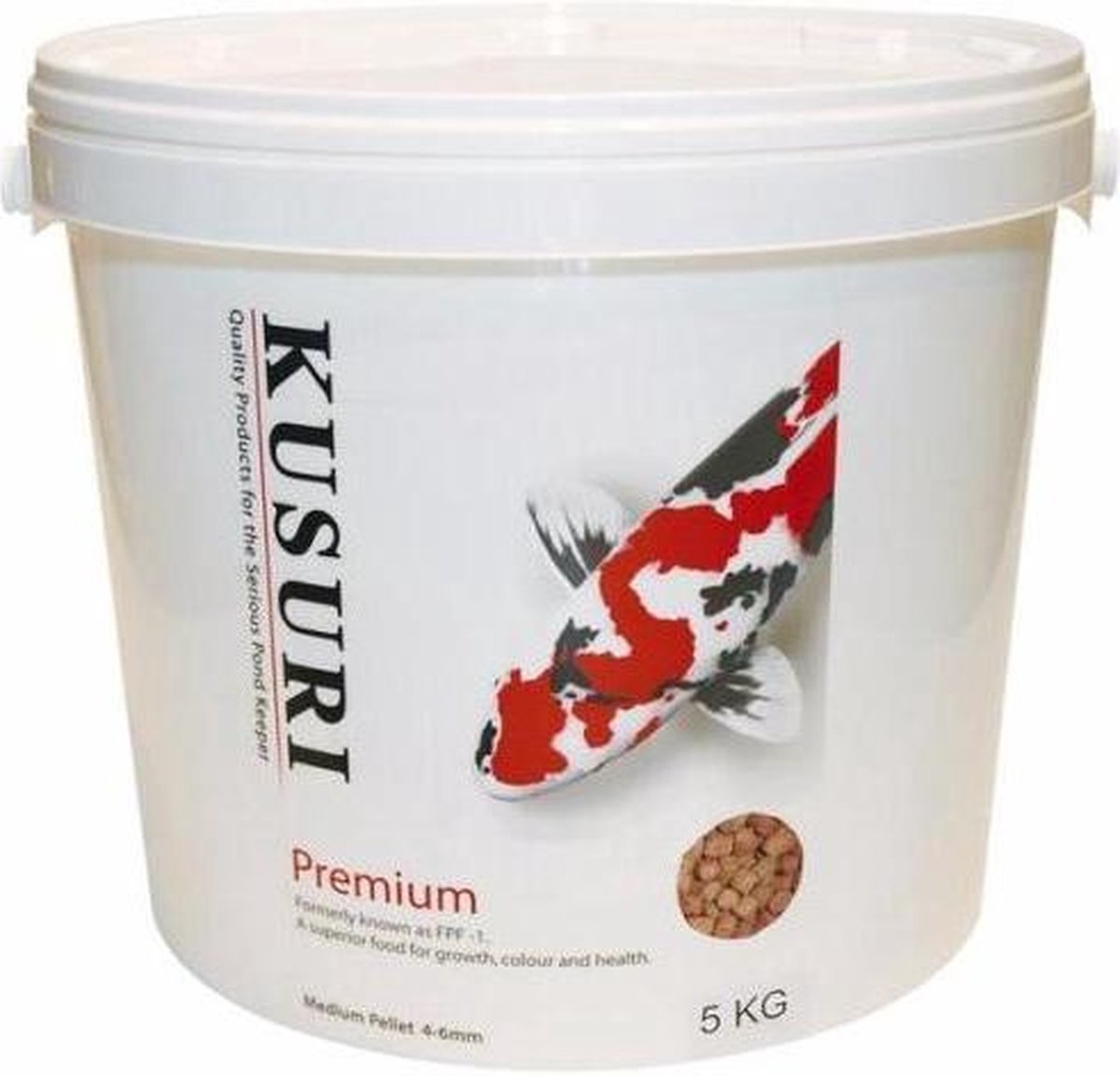 Kusuri Premium - 1.5 kilo zak - medium pellets - 6 mm