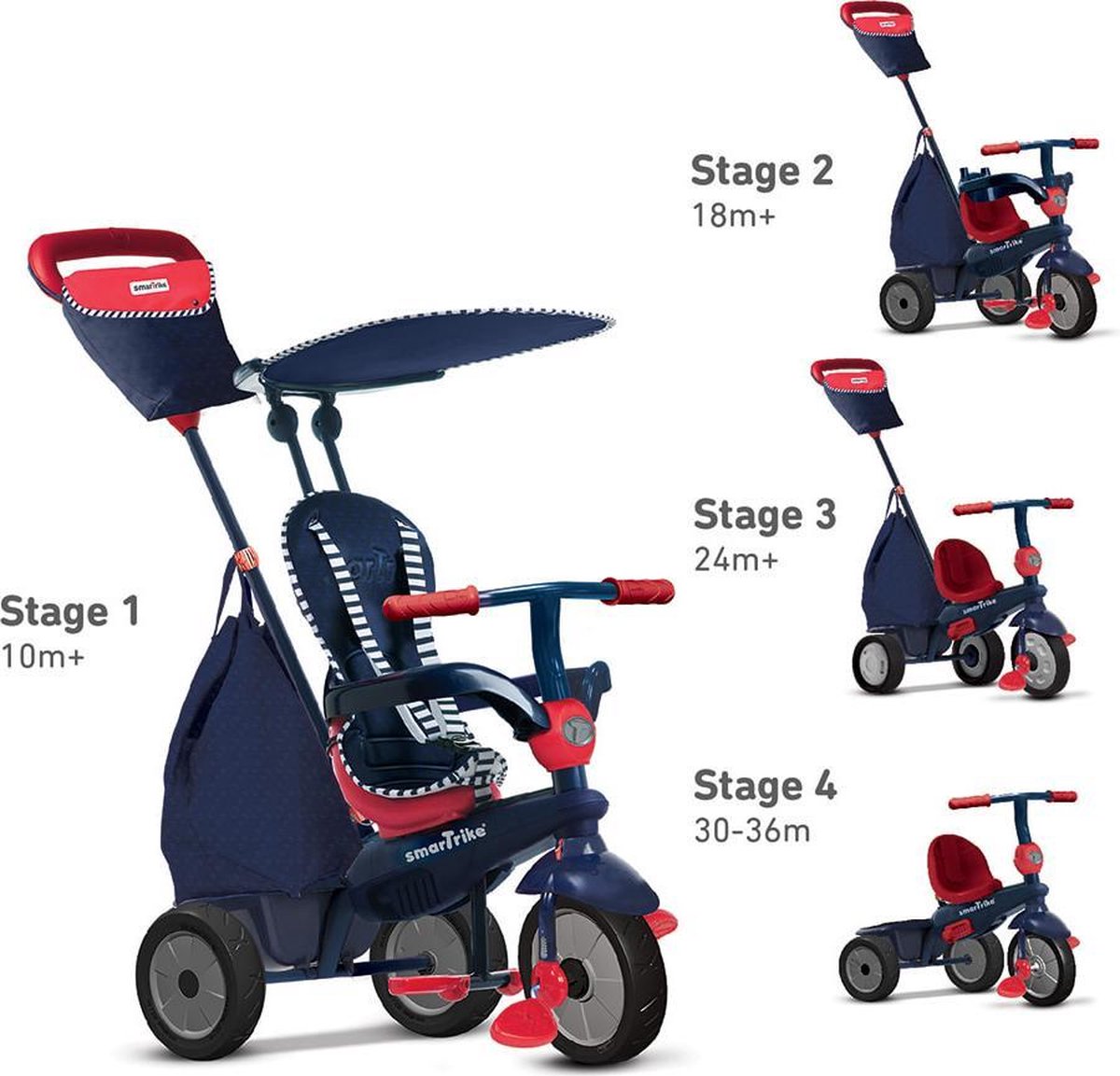 Driewieler SmarTrike Shine Star