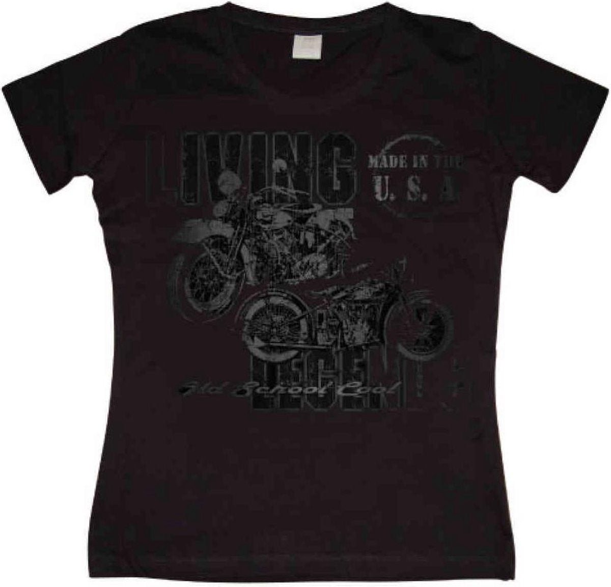 Dames Tshirt -M- Living Legends Zwart