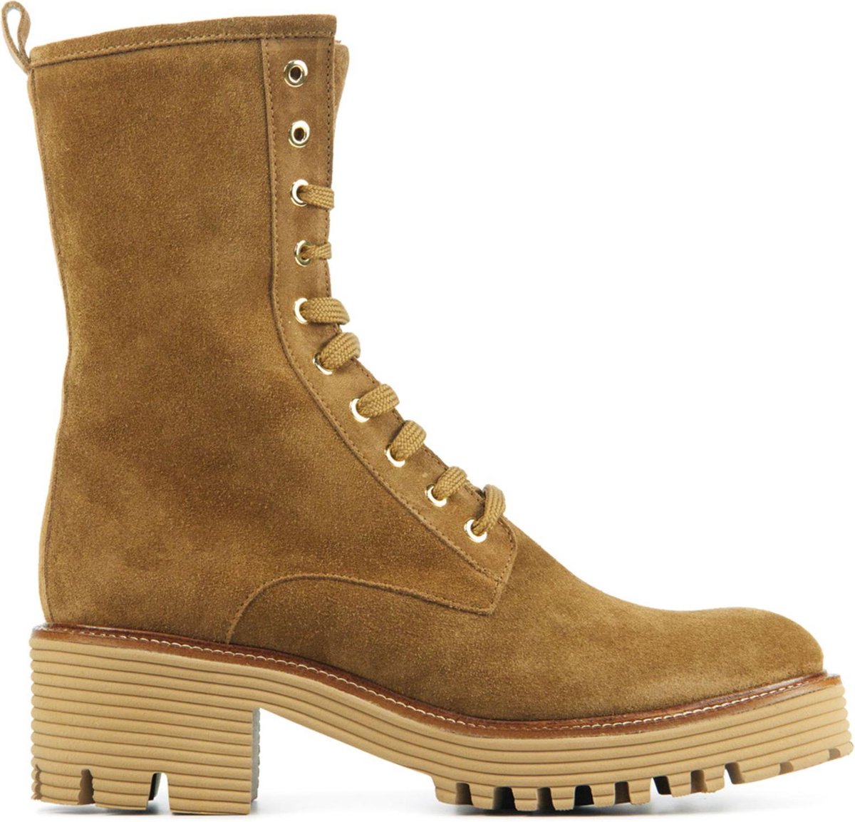 Mace Vrouwen    / Laarzen / Damesschoenen M1101 - Cognac - maat 39