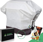 Bbq hoes - 141 x 65 x 115 cm - Premium barbecue hoes gemaakt van scheurbestendig 600D Oxford polyester materiaal - Grill hoes