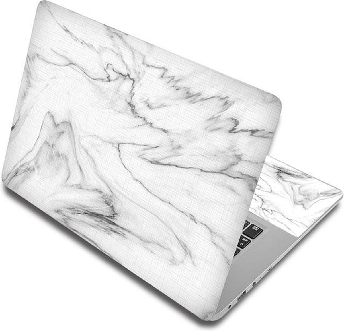 HomeDays Macbook Sticker - voor Apple Macbook Pro / Air 17" - Classic Marble Skin - 17 inch