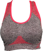 Sport bh maat L/XL Extra comfort Grijs rood