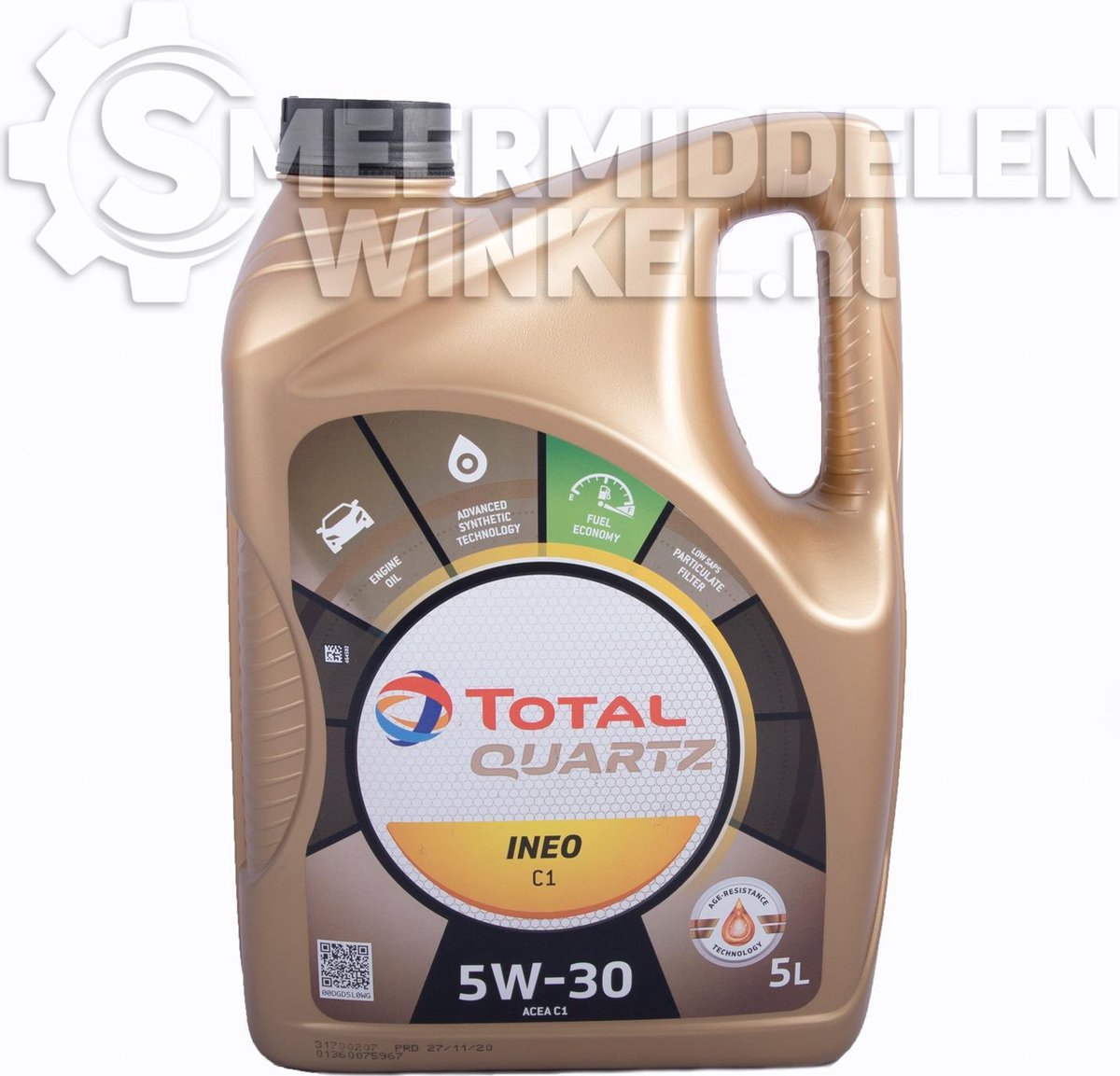 Total Quartz Ineo C1 5W30 5 Liter