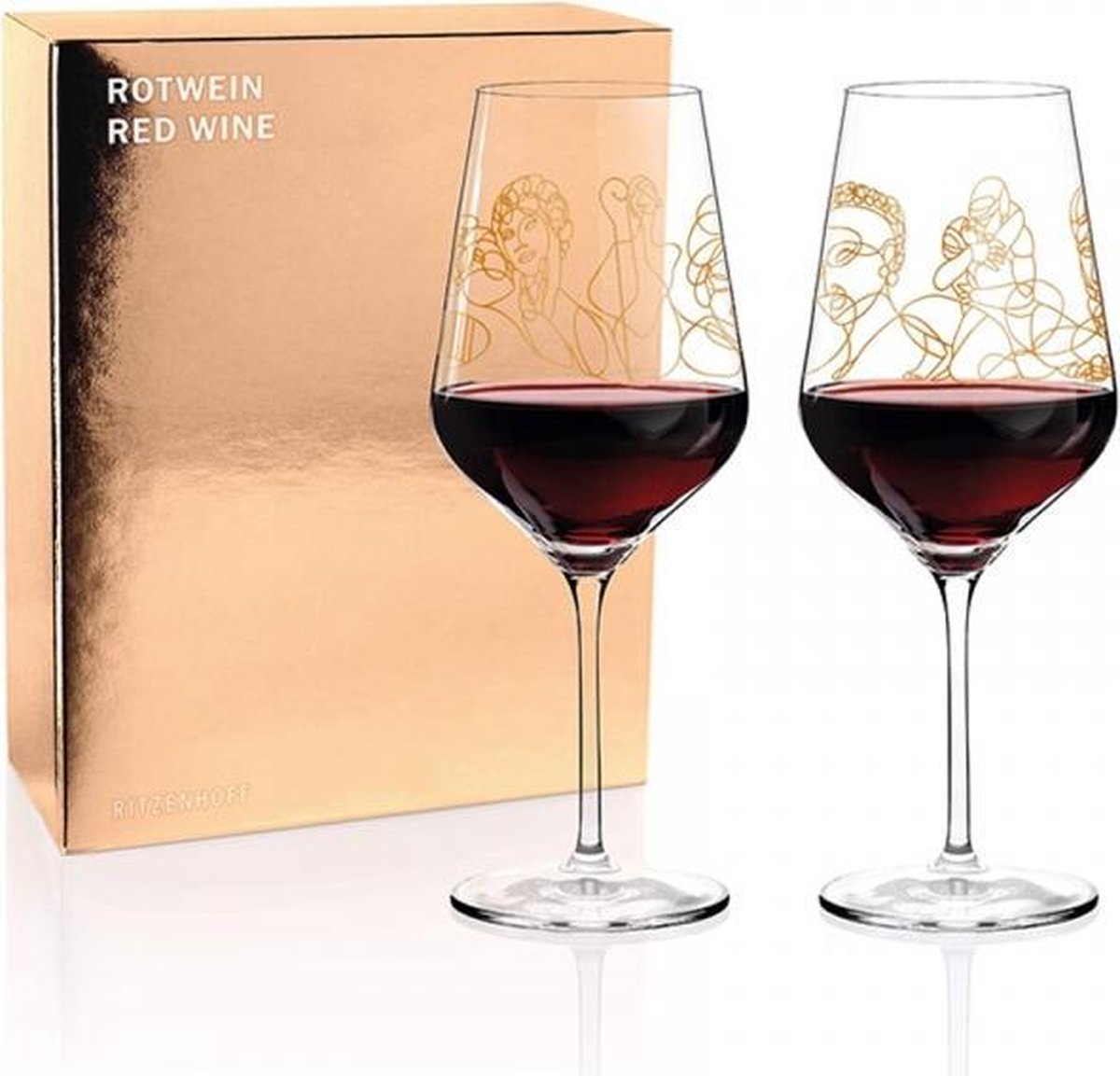 Ritzenhoff Elegant Mythology Rodewijnglas 001 0