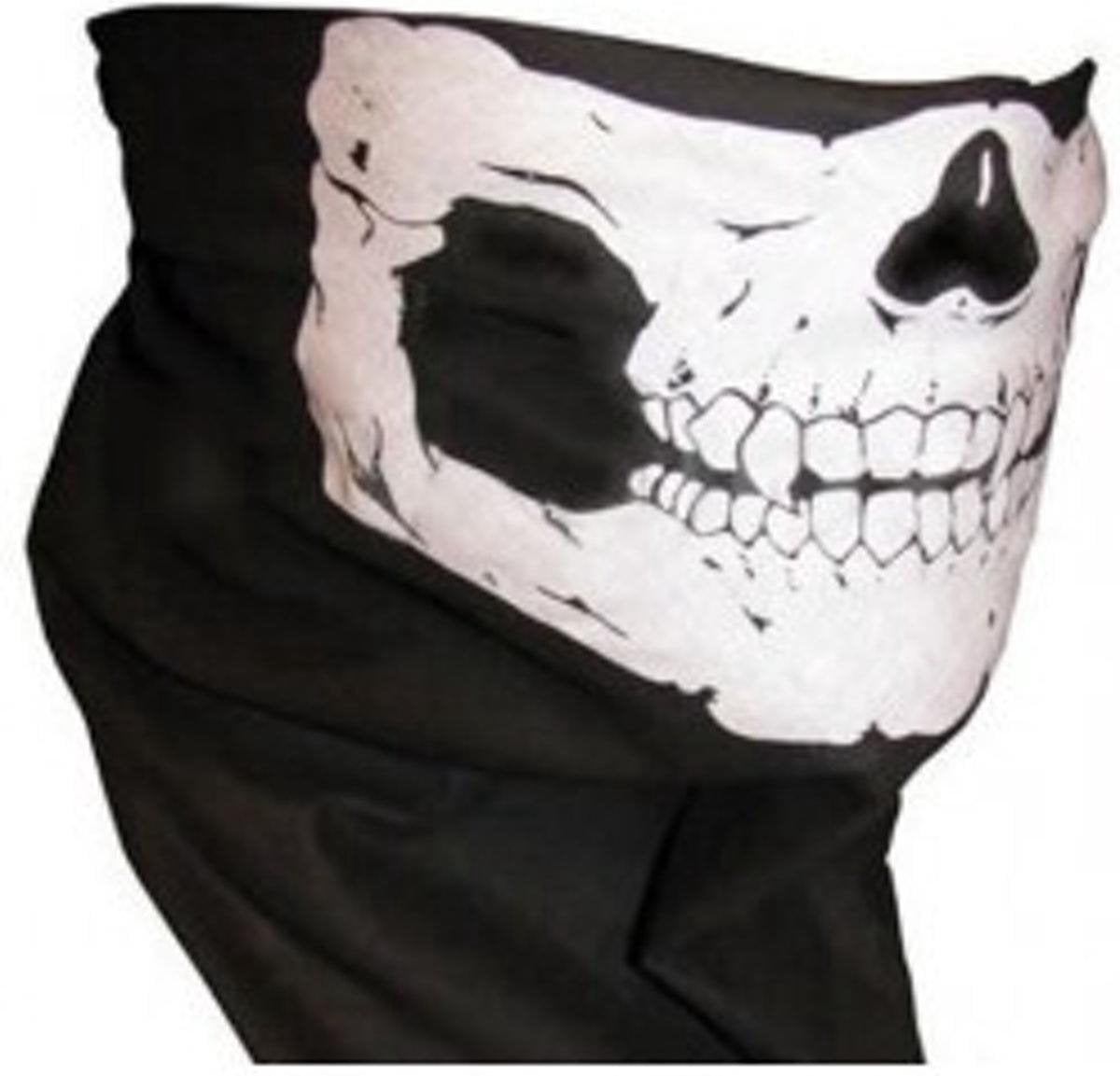Skull face mask  - doodshoofd