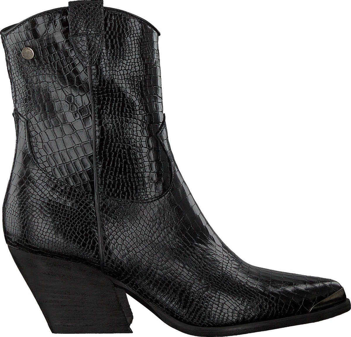 Notre-V Al367 Enkellaarsjes - Enkelboots - Dames - Zwart - Maat 40